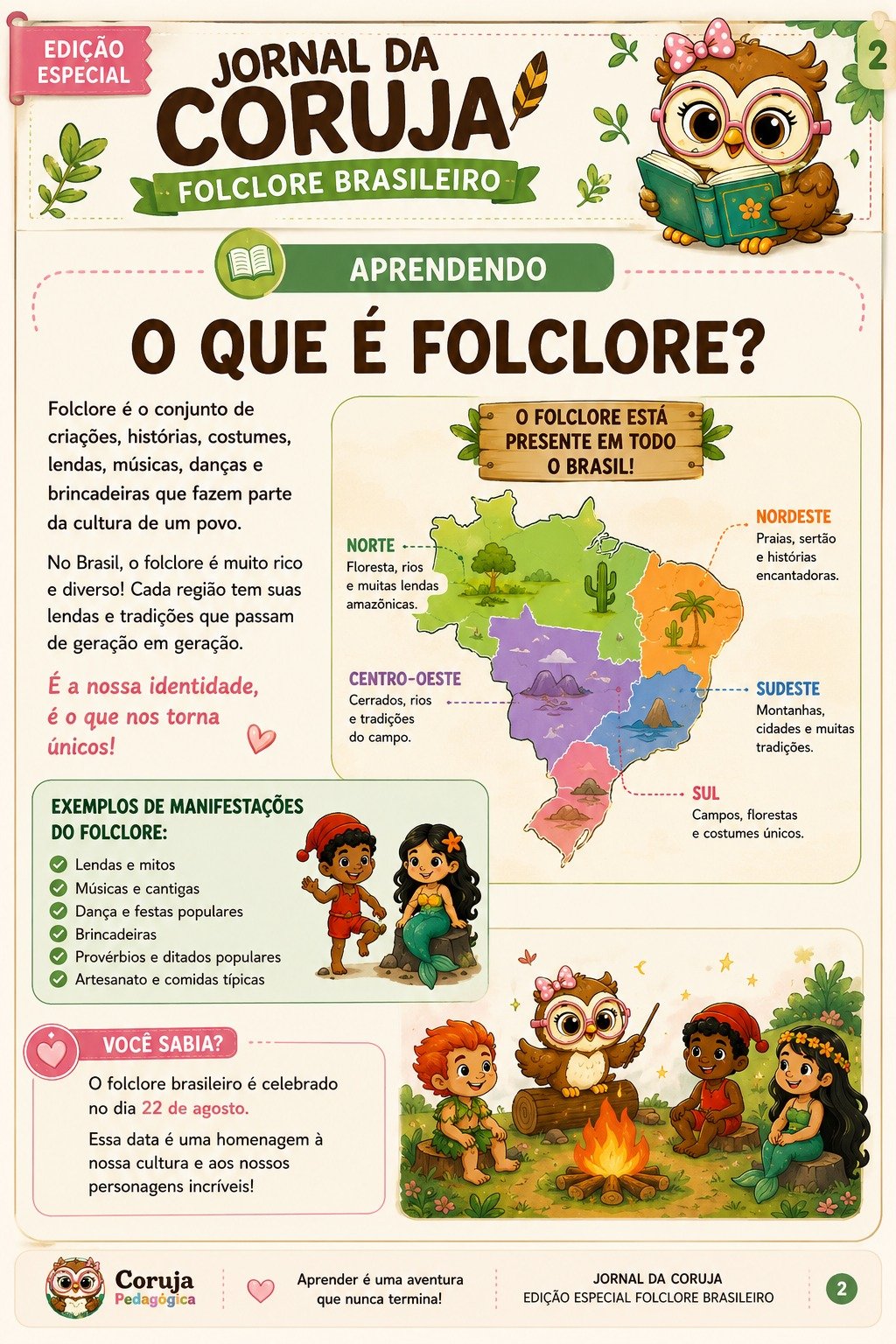 Interior do Kit Folclore 4