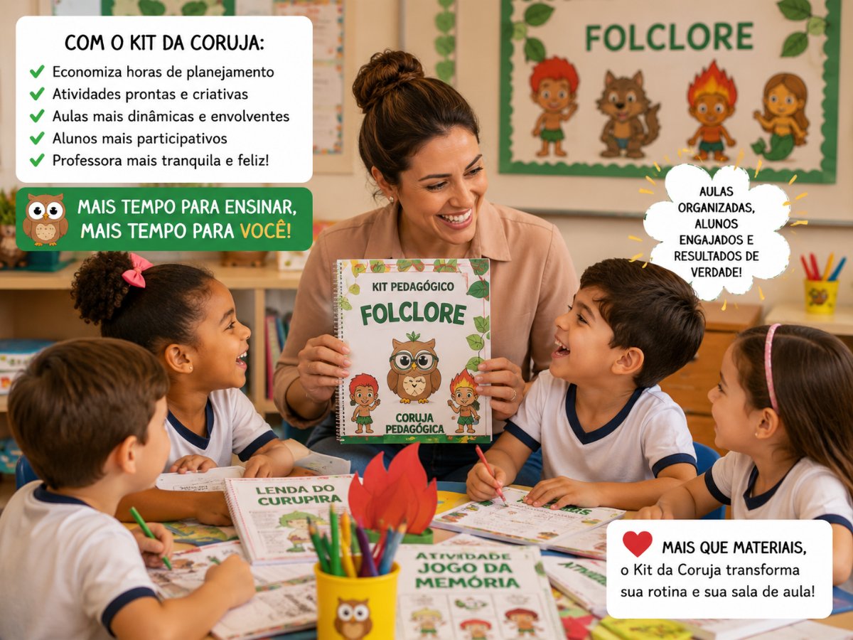 Com o Kit Coruja
